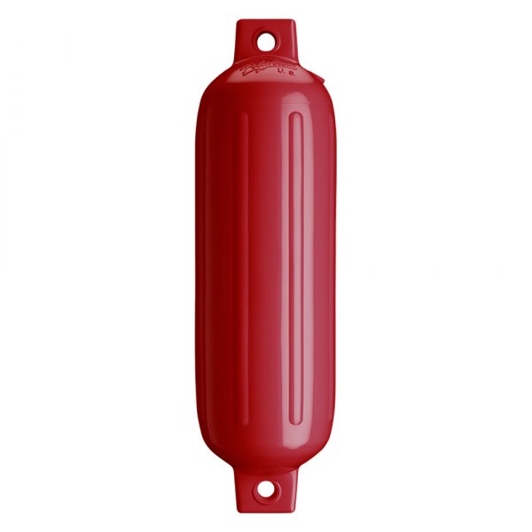 Polyform US® - G-3 Series 5.5" D x 19" L Classic Red Twin Eye Cylindrical Inflatable Fender