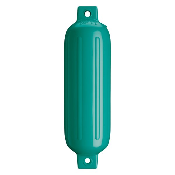 Polyform US® - G-3 Series 5.5" D x 19" L Teal Twin Eye Cylindrical Inflatable Fender