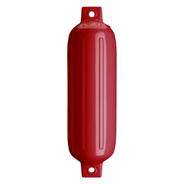 Polyform US® - G-4 Series 6.5" D x 22" L Classic Red Twin Eye Cylindrical Inflatable Fender