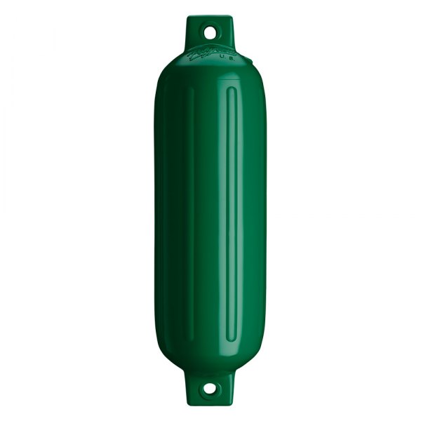Polyform US® - G-4 Series 6.5" D x 22" L Forest Green Twin Eye Cylindrical Inflatable Fender