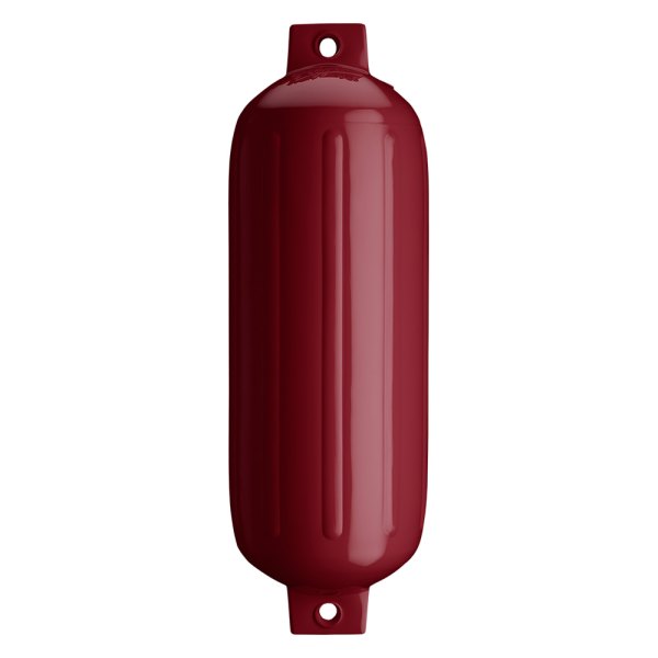 Polyform US® - G-5 Series 8.8" D x 26.8" L Burgundy Twin Eye Cylindrical Inflatable Fender