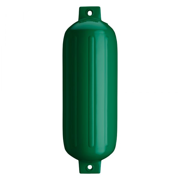 Polyform US® - G-5 Series 8.8" D x 26.8" L Forest Green Twin Eye Cylindrical Inflatable Fender