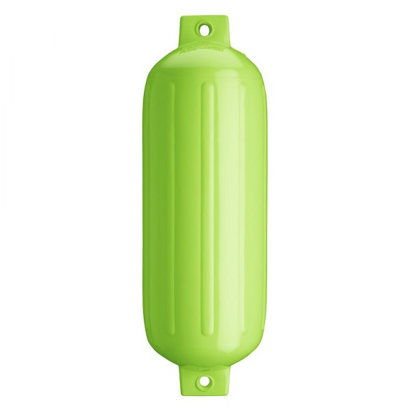 Polyform US® - G-5 Series 8.8" D x 26.8" L Lime Twin Eye Cylindrical Inflatable Fender