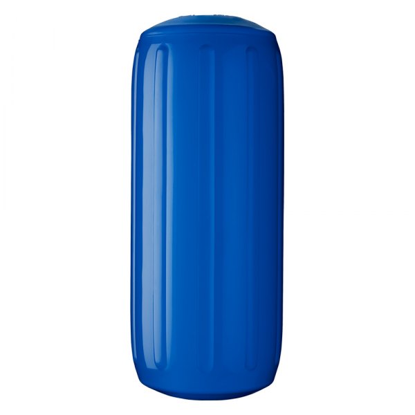 Polyform US® - HTM-1 Series 6.3" D x 15.5" L Blue Line Through Center Cylindrical Inflatable Fender