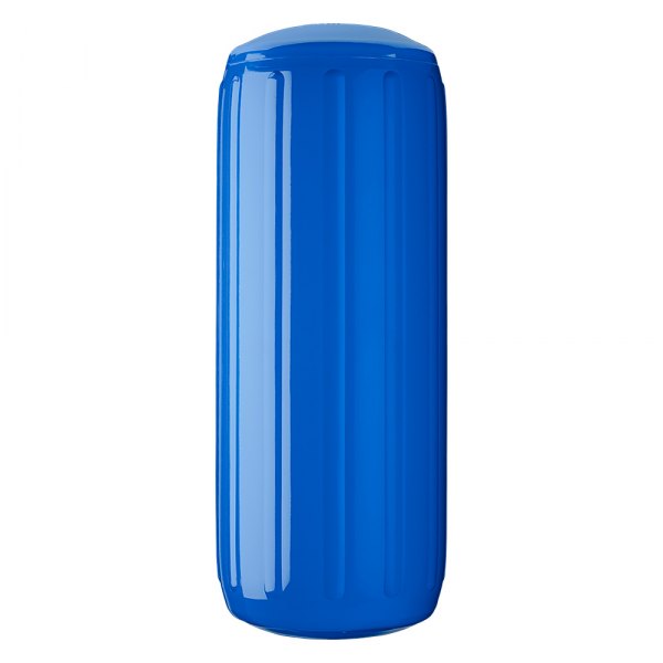 Polyform US® - HTM-3 Series 10.5" D x 27" L Blue Line Through Center Cylindrical Inflatable Fender with Air Adaptor