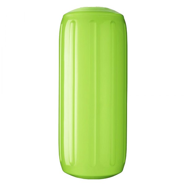 Polyform US® - HTM-2 Series 8.5" D x 20.5" L Lime Line Through Center Cylindrical Inflatable Fender