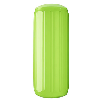 Polyform US® - HTM-3 Series 10.5" D x 27" L Lime Line Through Center Cylindrical Inflatable Fender