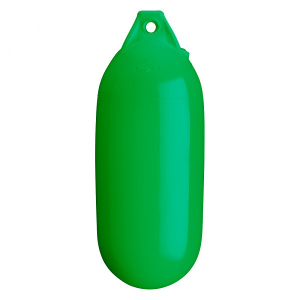 Polyform US® - S-1 Series 6" D x 15" L Green One Eye Cylindrical Inflatable Buoy