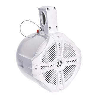 Power Acoustik® MWT-80W - 750W 2-Way 4-Ohm 8" White Wake Tower Speakers, Pair