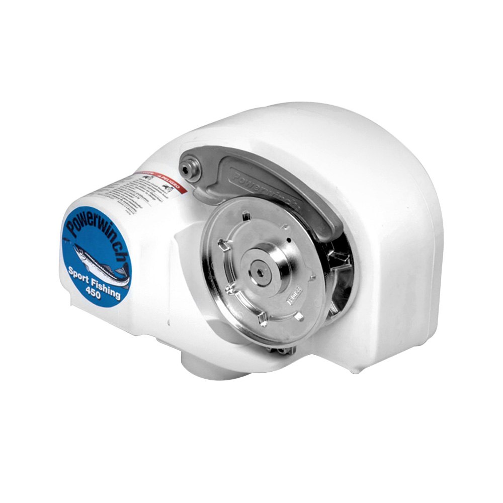 Powerwinch® P77727 Sport Fish Series 450 lb 1/2" Line, 1/4" Chain