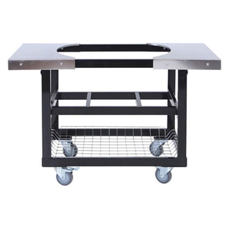 Primo Grills® PG00370 - Cart with Basket and Stainless Steel Side Shelves