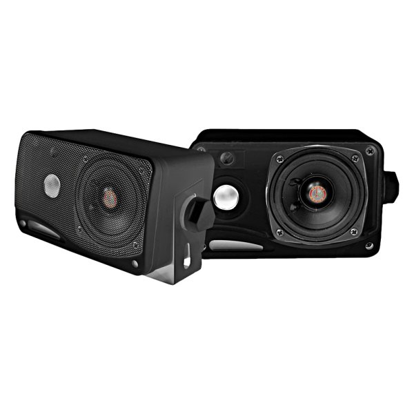 Pyle® - 200W 3-Way 3.5" Black Box Speaker