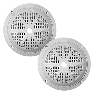 Pyle® PLMR61W - 120W 2-Way 6.5" White Flush Mount Speakers, Pair