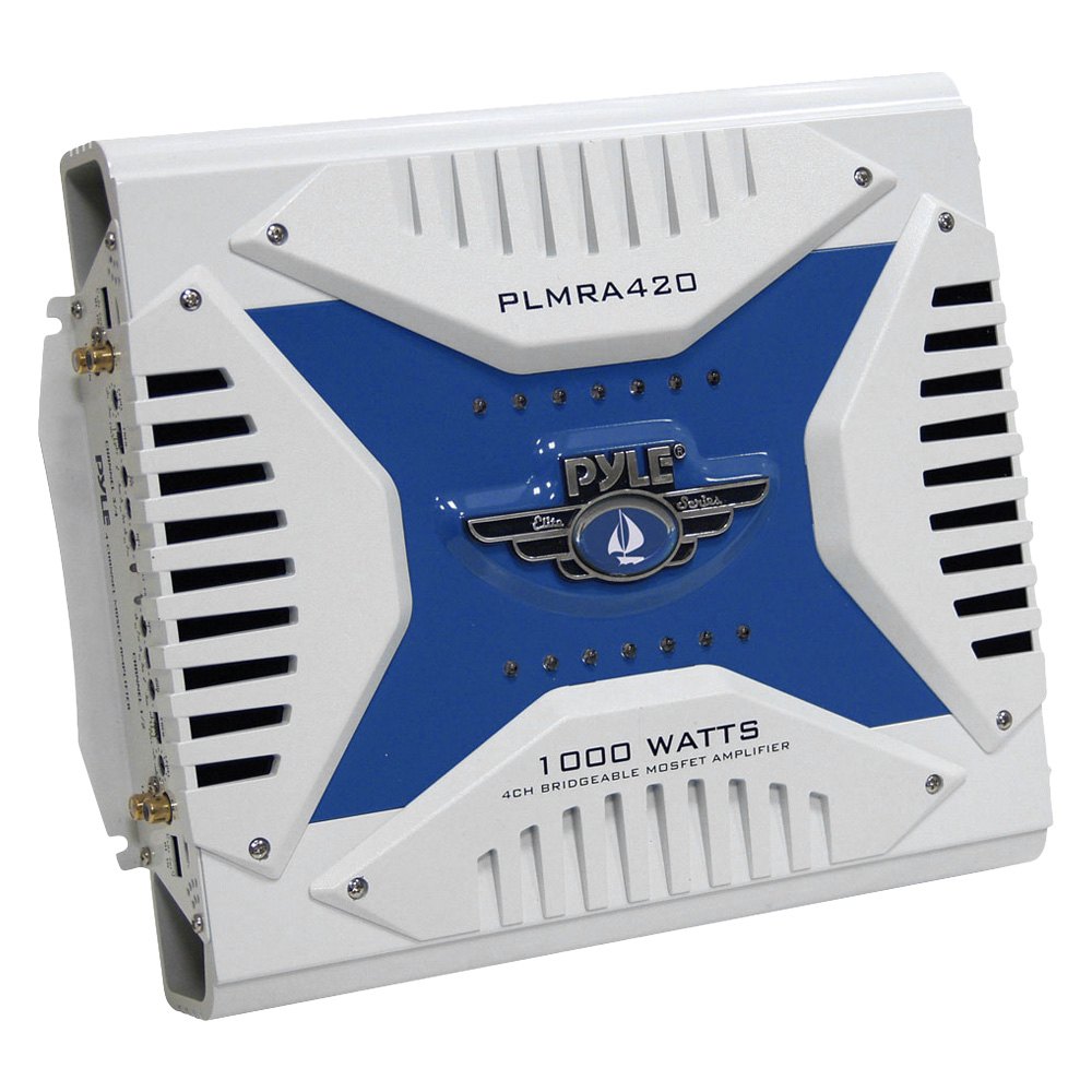Pyle® PLMRA420 - 1000W 4-Channel Class AB Amplifier - BOATiD.com