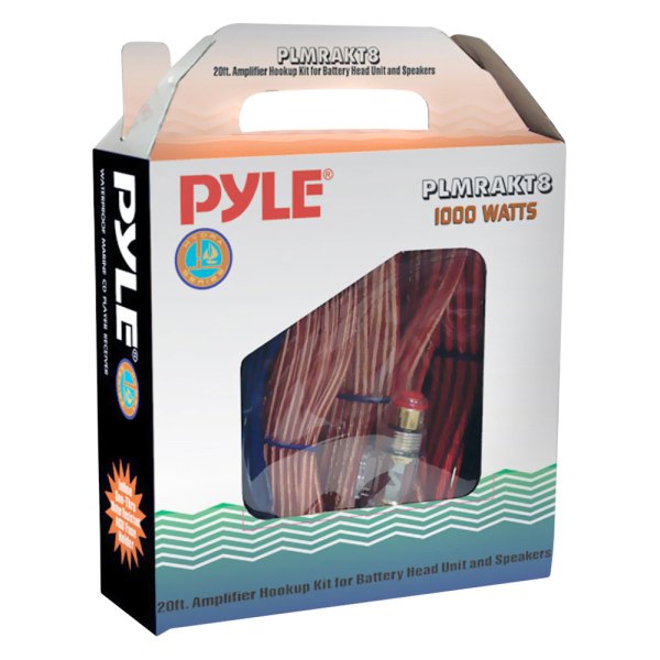 Pyle® - 8 AWG Amplifier Wiring Kit