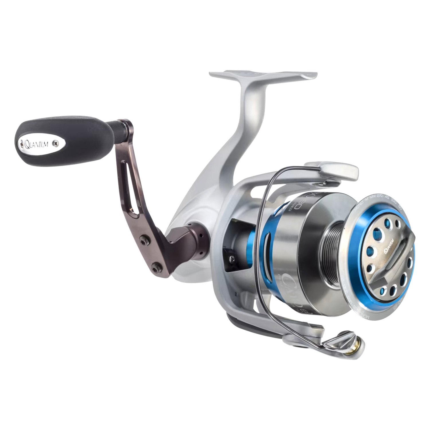Quantum Cabo Saltwater Spinning Fishing Reel, Changeable Right- or  Left-Hand Retrieve, Magnum CSC Drag System, SCR Aluminum Body and Side  Cover
