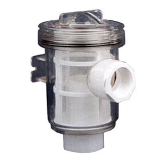 Raritan® - 1-1/2" Female Thread In/Out Raw Water Strainer
