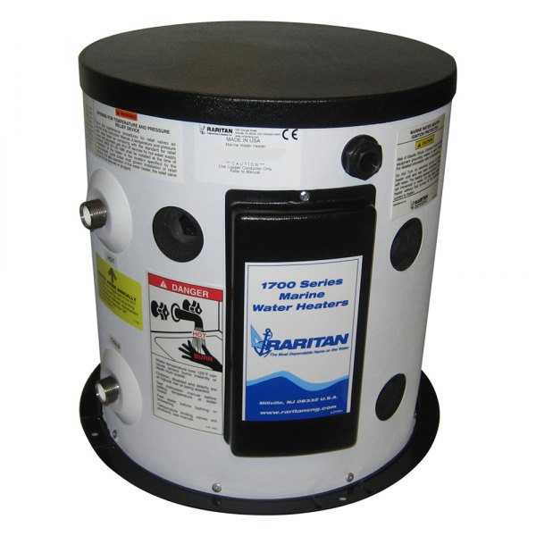 Raritan® - 1700 Series 6 gal 120 V 1250 W Round Water Heater with Heat Exchanger