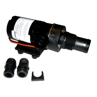 Raritan® 5310012 - 12 V 660 GPH Electric Macerator Impeller Waste Pump with Barb Adapter