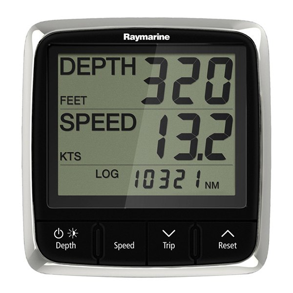 Raymarine® - i50 Speed/Depth/Temperature Wired Instrument Display