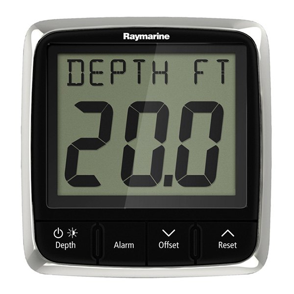 Raymarine® - i50 Depth Wired Instrument Kit with Thru-Hull Transducers