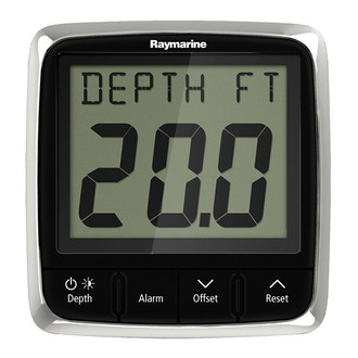 Raymarine® E70148 - i50 Depth Wired Instrument Kit with Thru-Hull Transducers