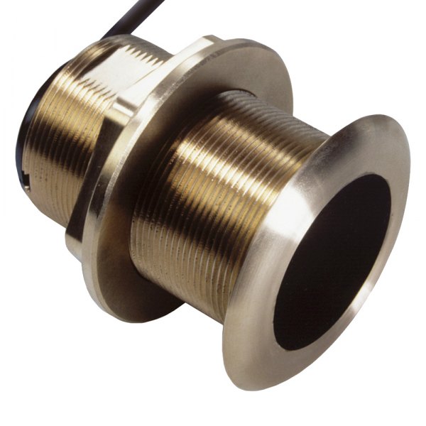 Raymarine® - Tilted Element™ B175LH Bronze Flush Thru-hull Mount Transducer with Y-Cable