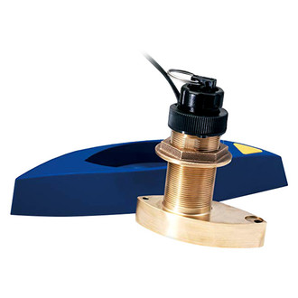 Raymarine® - B744V Bronze External Thru-hull Mount Transducer with 33' Cable