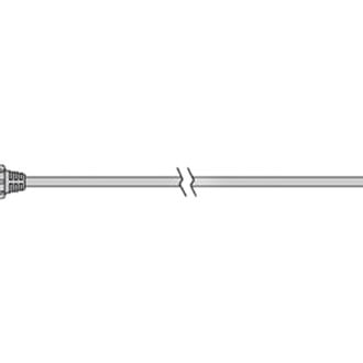 Raymarine® - SeaTalk² to Bare Wires 4.9' Network Adapter Cable with Waterproof Cap
