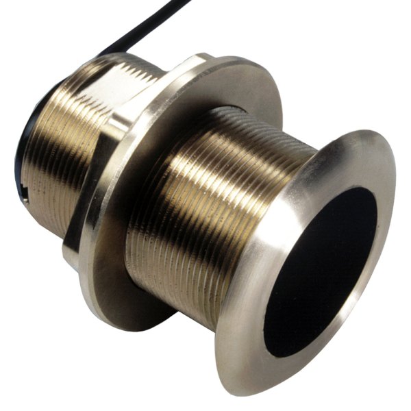 Raymarine® - Tilted Element™ B60 Bronze Flush Thru-hull Mount Transducer with 33' Cable