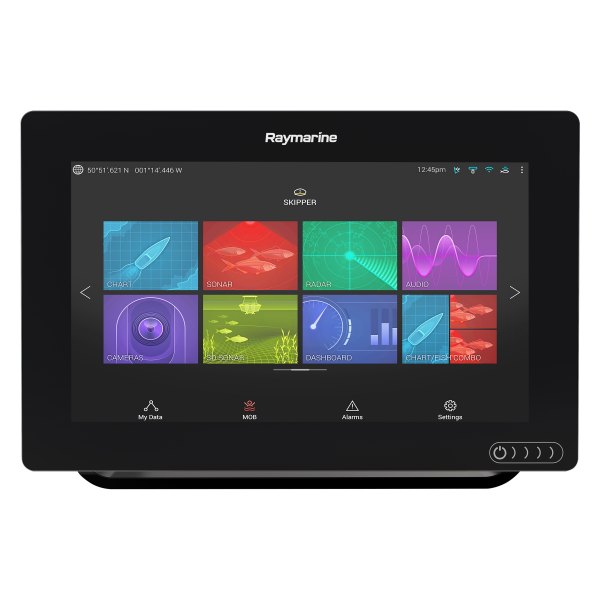 Raymarine® - Axiom 9 9" GPS Chartplotter with Navionics+ North America Charts w/o Transducer