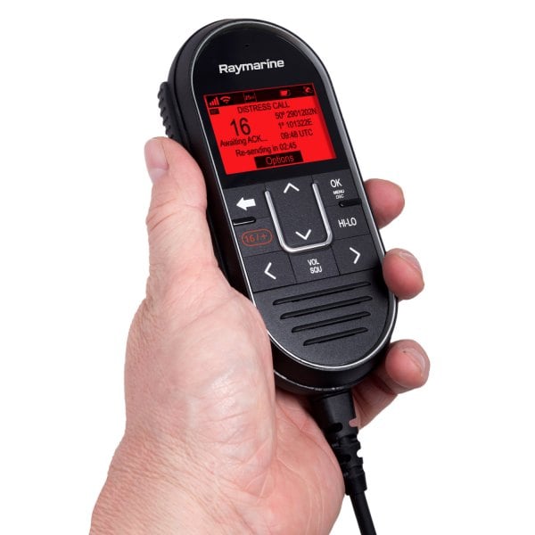 Raymarine RAY240 VHF Radio Transceiver ~ R49129 ~ E42001 *Tested Good