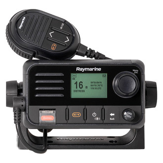 Raymarine® - Ray53 25W RF Black Fixed Mount VHF Radio