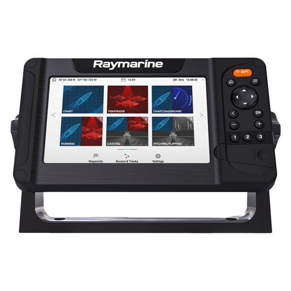 Raymarine® - Element™ 7 HV 7" Fish Finder/Chartplotter with Navionics+ US/Canada Charts w/o Transducer
