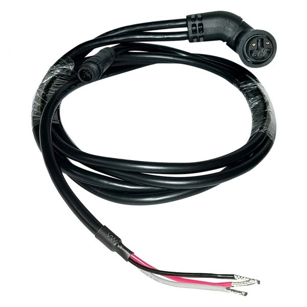 Raymarine® - 4.9' Power/Data Cable with NMEA/Bare Wires Angled Connectors for Axiom Displays