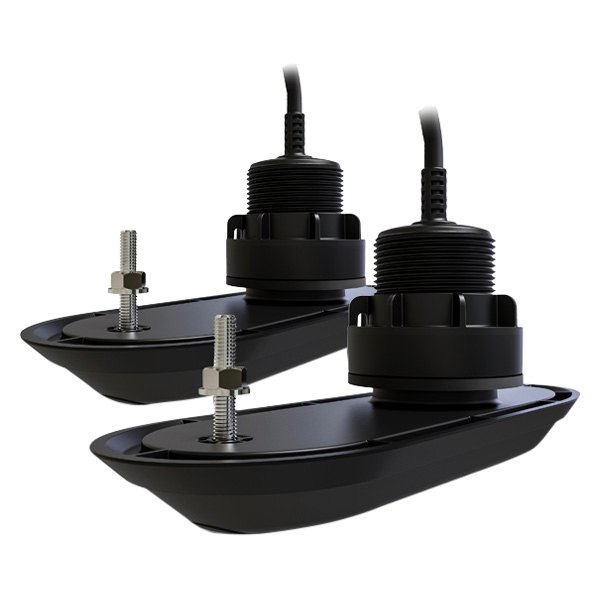 Raymarine® - RealVision 3D™ RV-312 Plastic External Thru-hull Mount Transducers with 33' Cable, Pair
