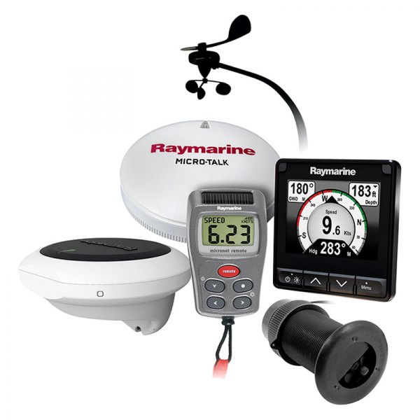 Raymarine® - i60 Wind Wireless Instrument Kit with Wind Transducer and Backbone Kit
