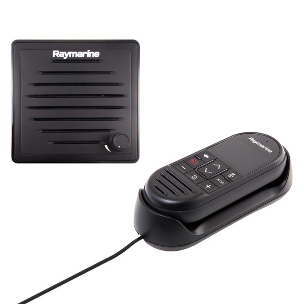 Raymarine® - Ray90 Black Fixed Mount Wireless VHF Radio Second Station Kit