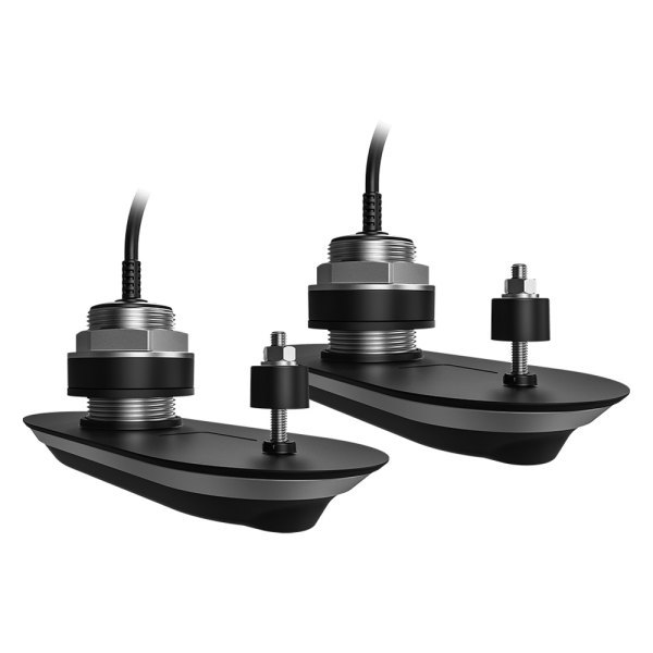 Raymarine® - RealVision 3D™ RV-412 Stainless Steel External Thru-hull Mount Transducers with 33' Cable, Pair