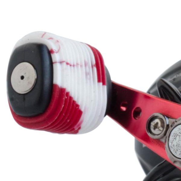 Reel Grip® 1156 Maroon/White Handle Knob Grips