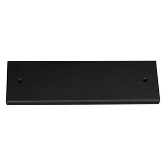 Rig Rite® - 3-1/2" x 12" x 3/4" Black Horizontal Transducer Mounting Plate
