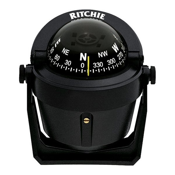 Ritchie® - Explorer™ Black Bracket Mount Compass
