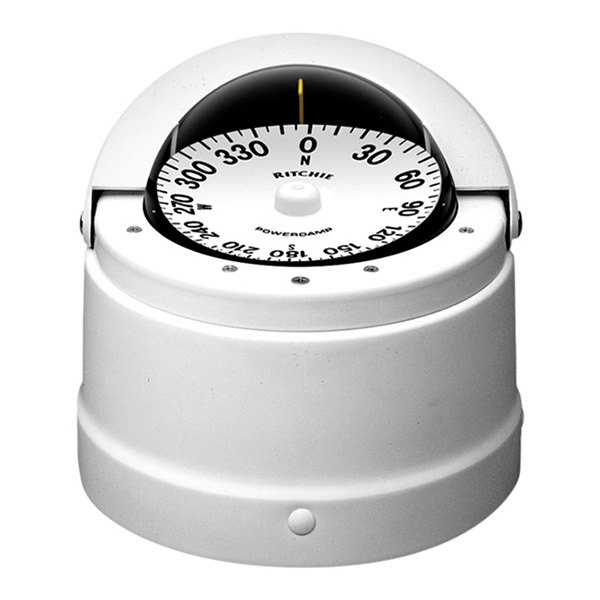 Ritchie® - Navigator™ White Binnacle Mount Compass