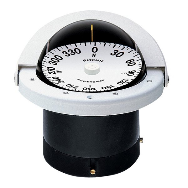 Ritchie® - Navigator™ White Flush Mount Compass