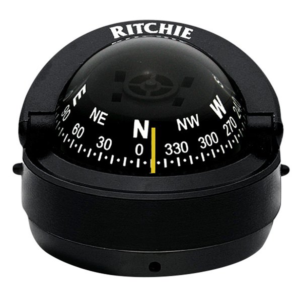 Ritchie® - Explorer™ Black Binnacle/Surface Mount Compass
