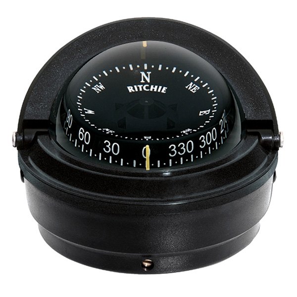 Ritchie® - Voyager™ Black Binnacle/Surface Mount Compass