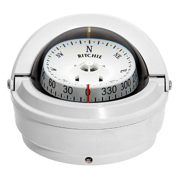 Ritchie® - Voyager™ White Binnacle/Surface Mount Compass