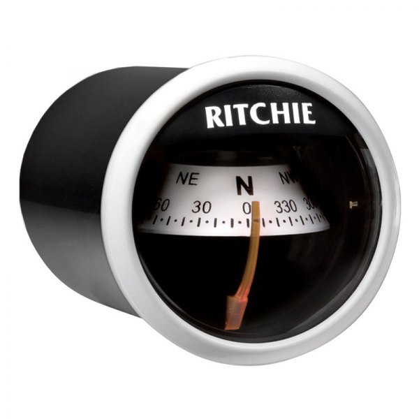 Ritchie® - RitchieSport™ X-21 White/White Bulkhead Mount Compass