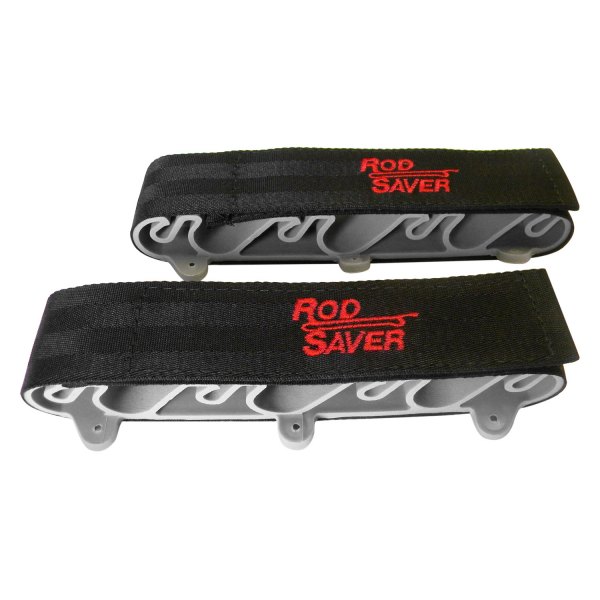 Rod Saver® SM6 - Gray Rubber Vertical 6-Rod Rack 