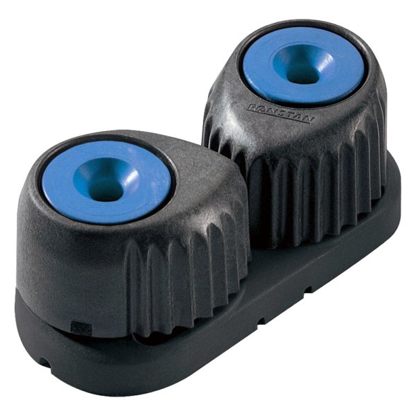 Ronstan® - C-Cleat™ Black/Blue Carbon Fiber Medium Cam Cleat for 1/2" D Ropes
